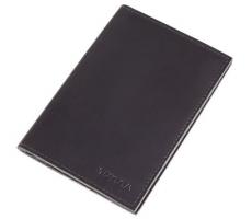 Кожаная обложка для автодокументов Toyota Leather Document Case, Grey